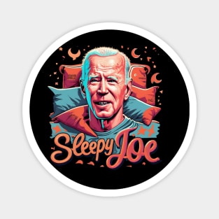 sleepy joe Magnet